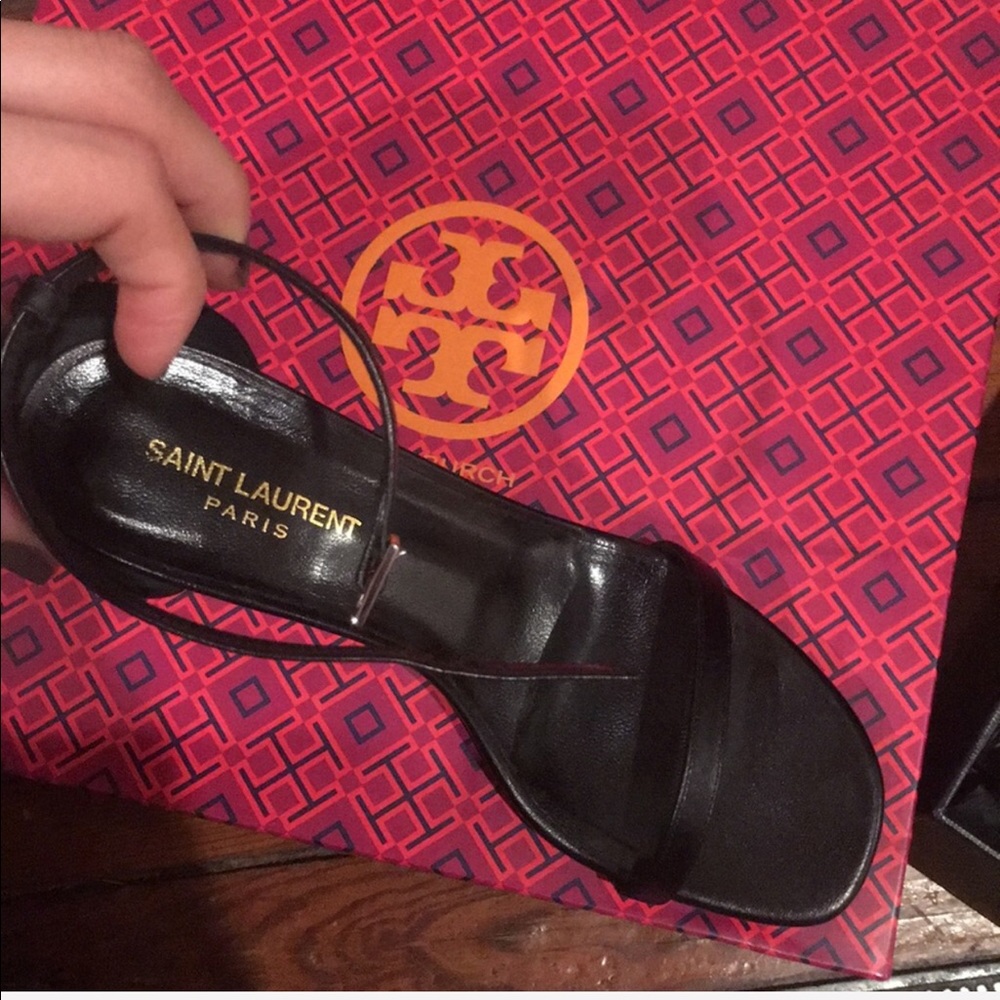 Saint Laurent Wedged Heels - Picture 1 of 8